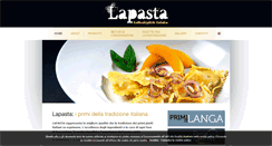 Desktop Screenshot of lapasta.biz